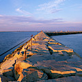 Rock Jetty, Plymouth Harbor